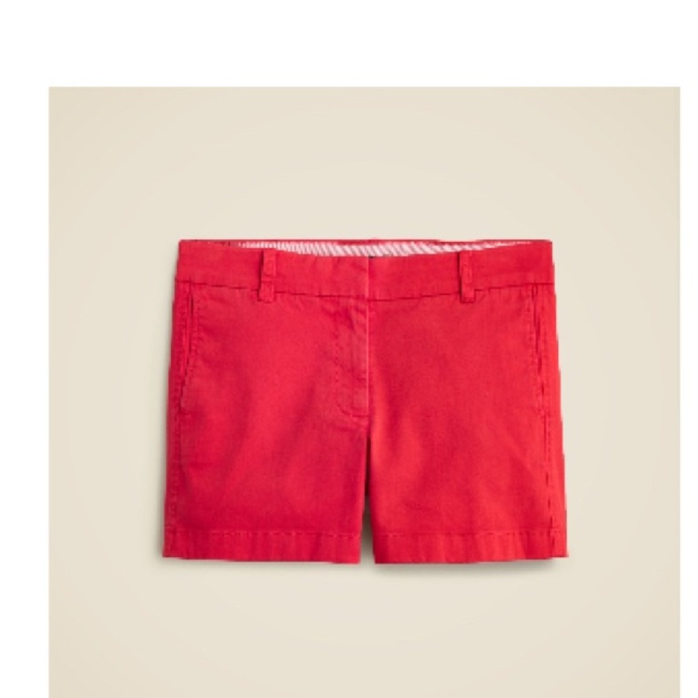 J. Crew 4" stretch chino short - Best Seller